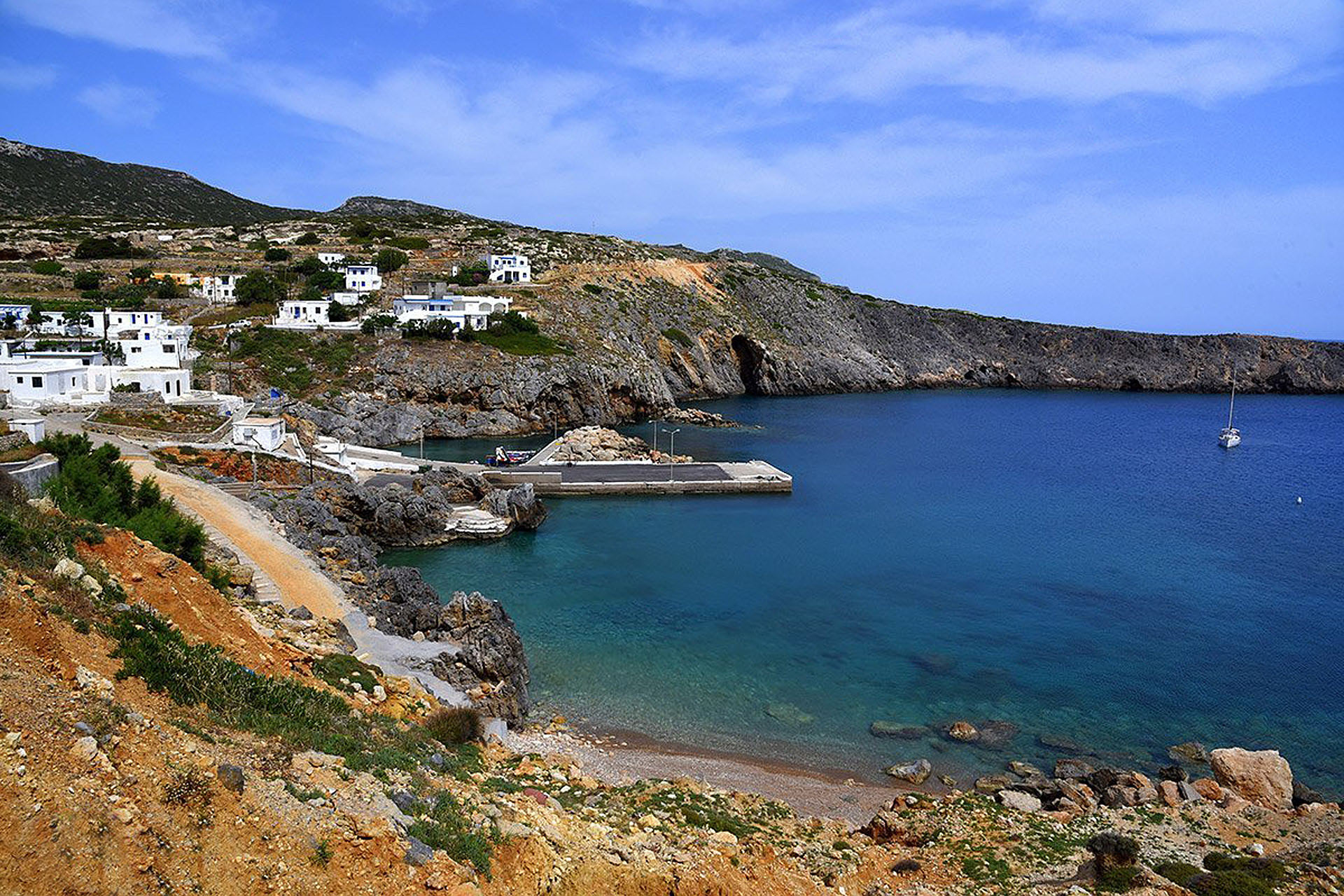 Cerca de Creta. Antikitera, en Grecia, es una isla salvaje y eso es lo que la hace tan fascinante.