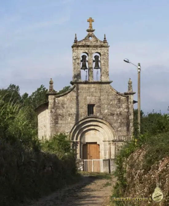 Iglesia de Santa María de Belante en Persucallo, Lugo