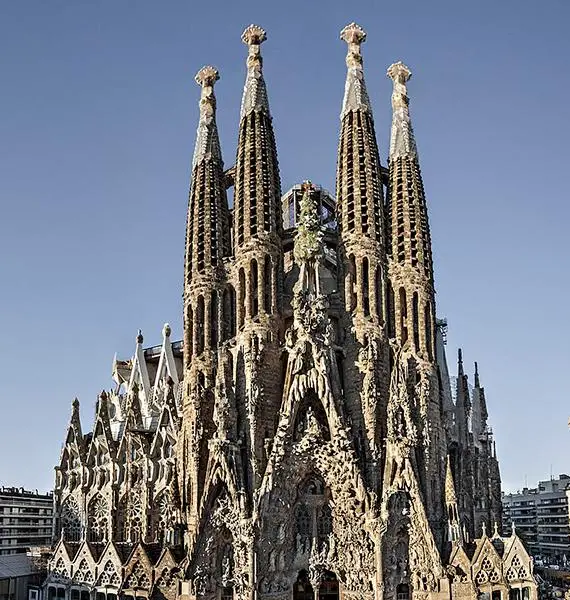 Catedral de la Sagrada Familia en Barcelona