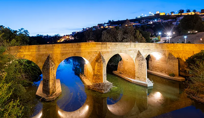 Puente Carlos III en Alcalá de Guadaira, Sevilla
