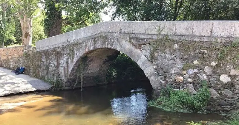 Puente en Ribadiso, La Coruña