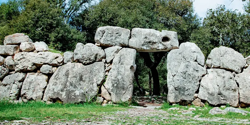 Poblado de Ses Paisses en Artà, Mallorca