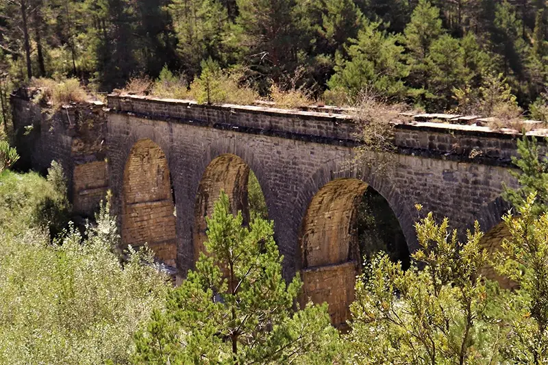 Puente de peregrinos en Castiello de Jaca, Huesca