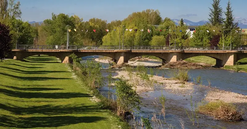 Puente de peregrinos de san Juan de Ortega en Nájera, La Rioja