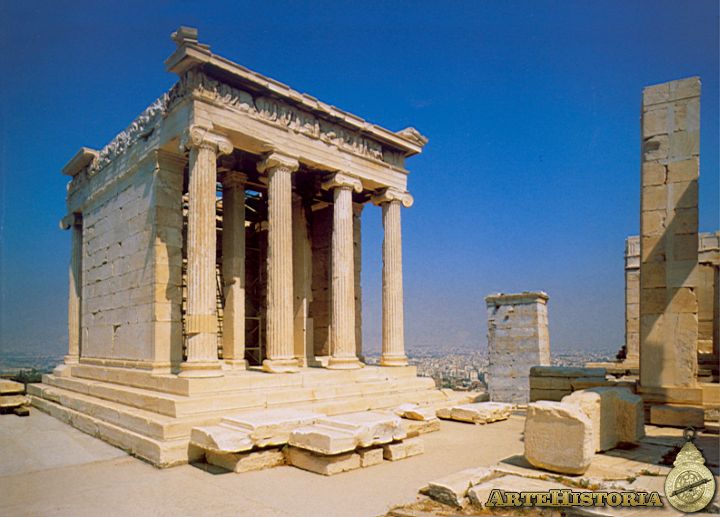 Templo de Atenea Niké (Atenas) artehistoria.com