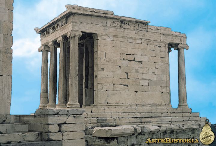 Templo de Atenea Nike | artehistoria.com